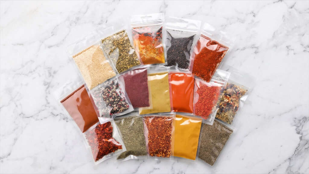 envasadoras de especias y condimentos