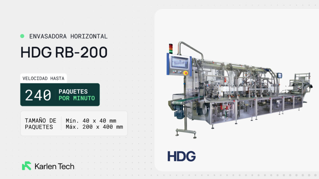 Envasadoras horizontales HDG: precisión alemana para especias, granulados y más 3 Karlen Tech hdg rb 200 envasadora horizontal 1 Karlen Tech