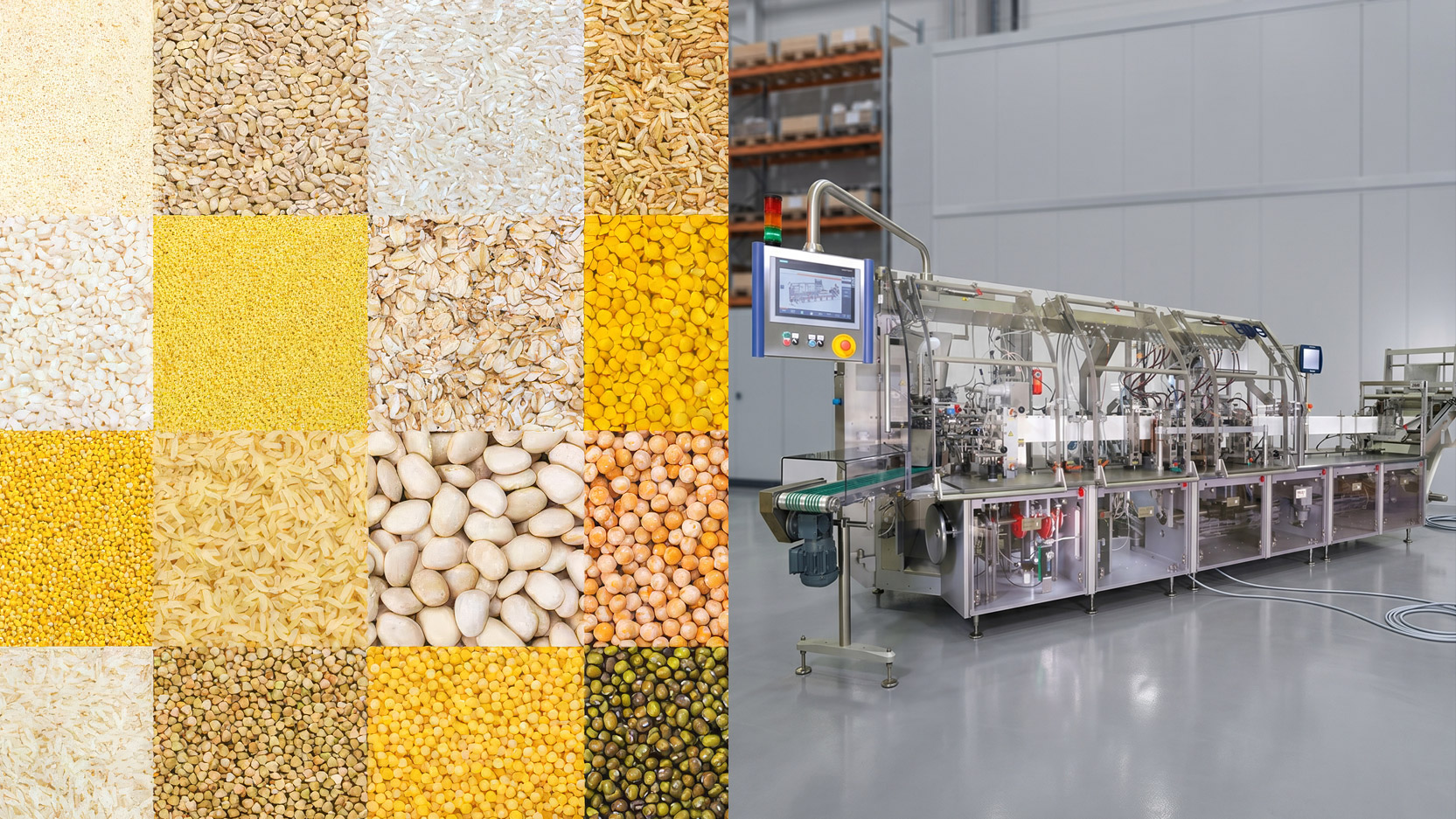 envasadora horizontal para productos granulados hdg