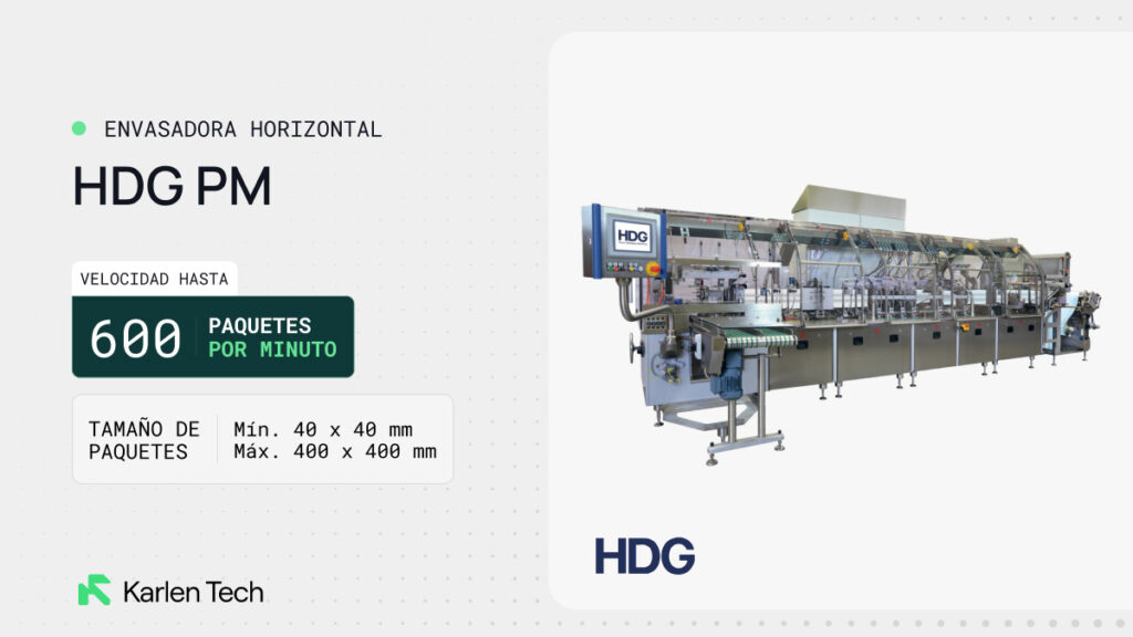 Envasadoras horizontales HDG: precisión alemana para especias, granulados y más 7 Karlen Tech hdg PM envasadora horizontal Karlen Tech